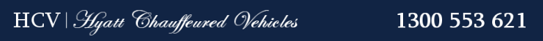 Hyatt Chauffeured Vehicles